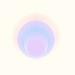 abstract background with circles, colorful gradients, mesh