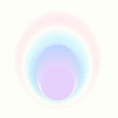 abstract background with circles, colorful gradients, mesh