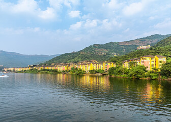 A Lake Side view of Lavasa City