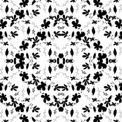 Seamless Pattern With Floral Motifs able to print for cloths, tablecloths, blanket, shirts, dresses, posters, papers.
