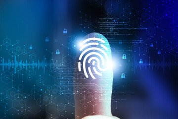 biometria, impronte digitali, riconoscimento, sicurezza digitale