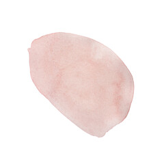 Abstract watercolor shapes