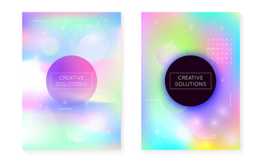 Gradient Shape. Memphis Dots. Geometric Design. Abstract Texture. Violet Magic Presentation. Summer Flyer. Soft Halftone Composition. Light Poster. Purple Gradient Shape