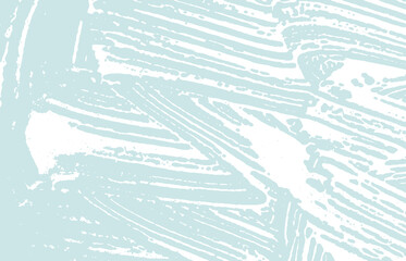 Grunge texture. Distress blue rough trace. Charmin