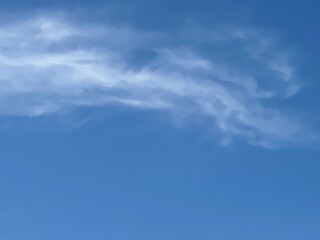 blue sky with clouds
