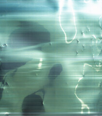 texture glossy scratched polyethylene background