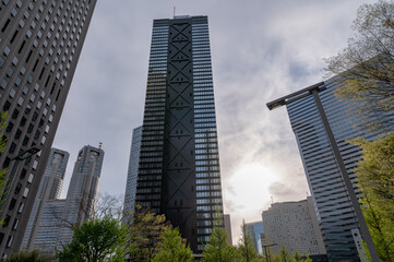Fototapeta premium 東京都新宿区西新宿の都市景観