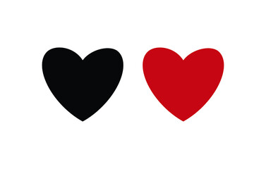 Heart icon vector 10 eps design.