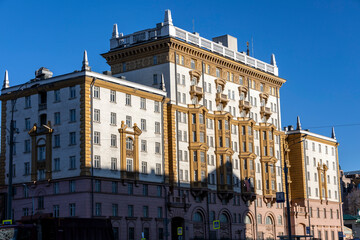 Building Of the US Embassy In Moscow