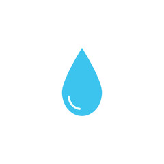 Water drop icon. Vector illustration
