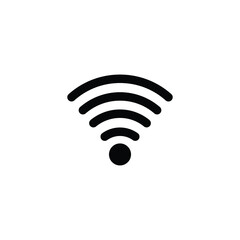 Wi-fi vector icon, sign, symbol.