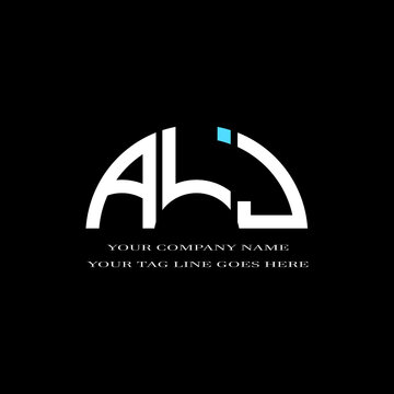 ALJ letter logo creative design with vector graphic