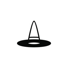 Fototapeta premium Hat, Accessory, Fashion Solid Line Icon Vector Illustration Logo Template. Suitable For Many Purposes.