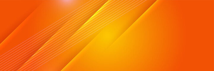 Modern minimal orange futuristic technology science background design . Abstract orange banner vector illustration. Yellow orange vector abstract graphic design. Banner Pattern background template.