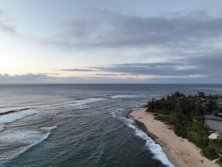 beach and sea at Banzai Beach - Oahu, Hawaii