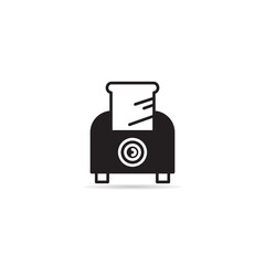 bread toaster icon vector illustration