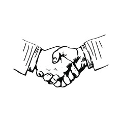 handshake illustration