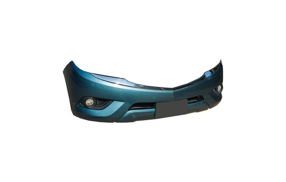 Car front bumper Parts Cars Technology Transportation Transmission Used to transport isolated on background.