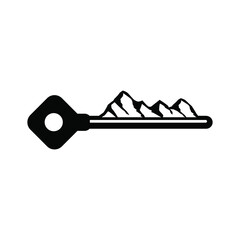 abstract key vector