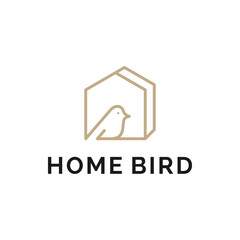 Bird House Logo Design Inspiration