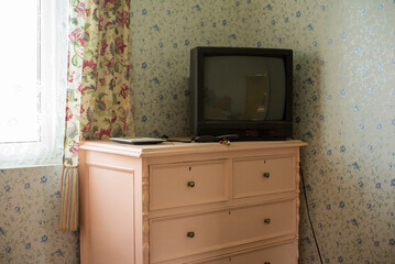 Interior of the 20th century of an old country house.