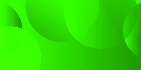 Abstract green color background. Dynamic shapes composition. Vector illustration
