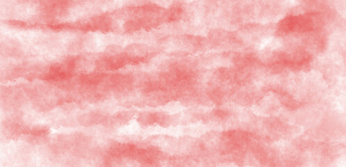 pink watercolor background with texture and abstract white center and cloudy painted border design