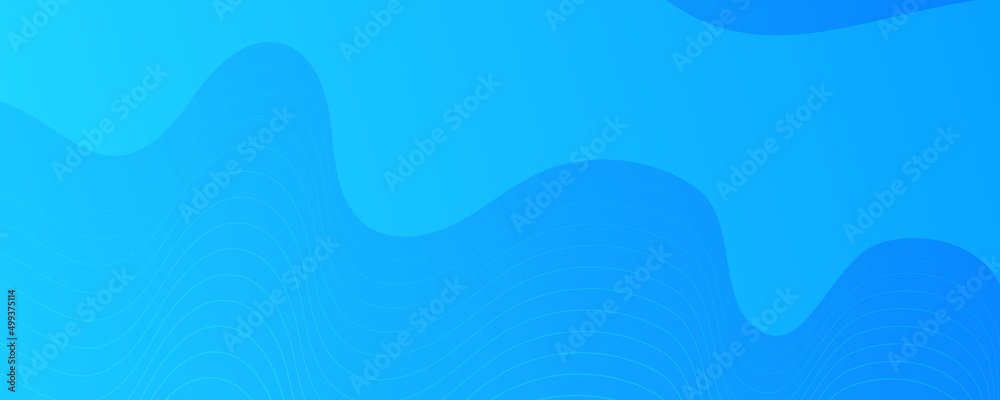 Poster modern colorful gradient background with wave lines