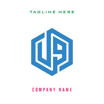 U9  lettering logo is simple, easy to understand and authoritative