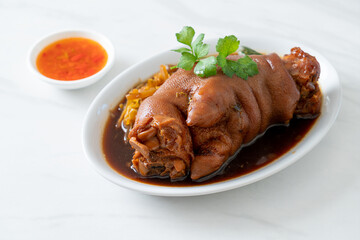 Stewed Pork Knuckle or Stewed Pork Leg