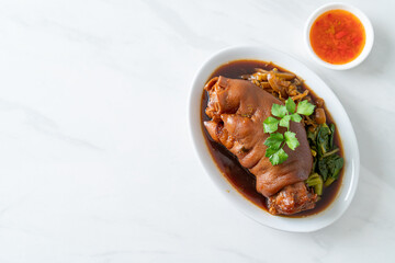 Stewed Pork Knuckle or Stewed Pork Leg