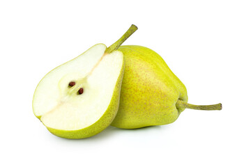 Fototapeta na wymiar pear on a white