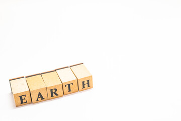 英単語　ブロック　EARTH
