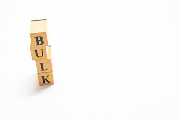 英単語　ブロック　BULK