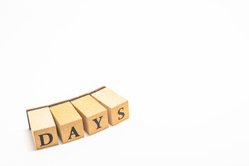 英単語　ブロック　DAYS