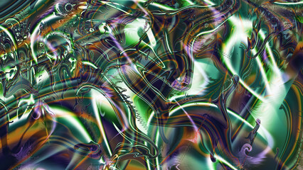 Abstract fantasy ornament pattern.