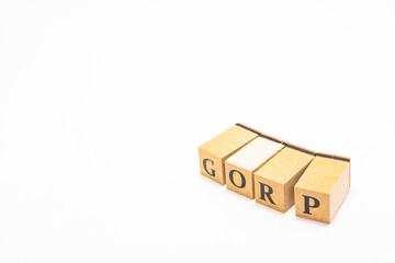 英単語　ブロック　GORP