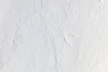 Snowy crust as an abstract background.