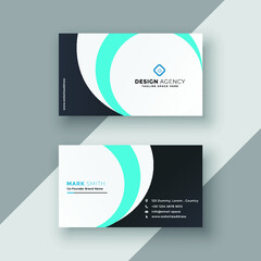 modern business card design template