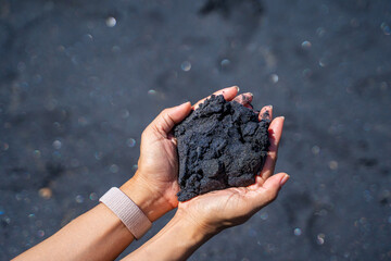 black sand beach on Nang Thong Beach in Khaolak