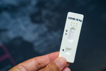 covid 19 antigen test by myself