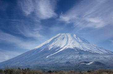 Mount Fuji on the background wallpaper