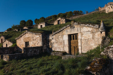 Fototapeta na wymiar Bodegas Villa de Fuentidueña, Segovia