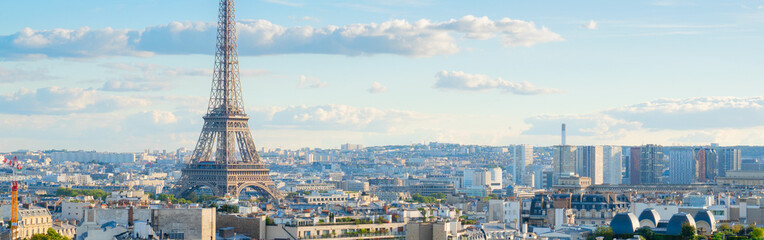 eiffel tour and Paris cityscape