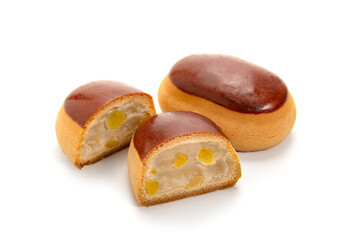 和菓子の栗饅頭