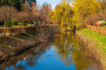 Spa Luhačovice, spring, water