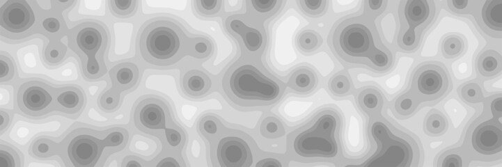 Vector background, banner. Abstract gray shapes.