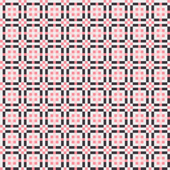 Fototapeta premium Abstract Cross Pattern generative computational art illustration