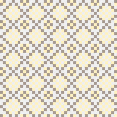 Fototapeta premium Abstract Cross Pattern generative computational art illustration