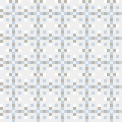 Fototapeta premium Abstract Cross Pattern generative computational art illustration